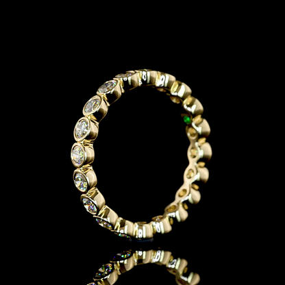 1.11 CTTW Round Lab Diamond Full Eternity (H Color and SI Clarity)