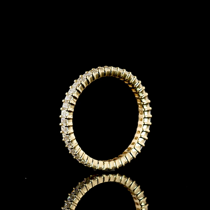 1.23 CTTW Emerald Lab Diamond Full Eternity (H Color and SI Clarity)