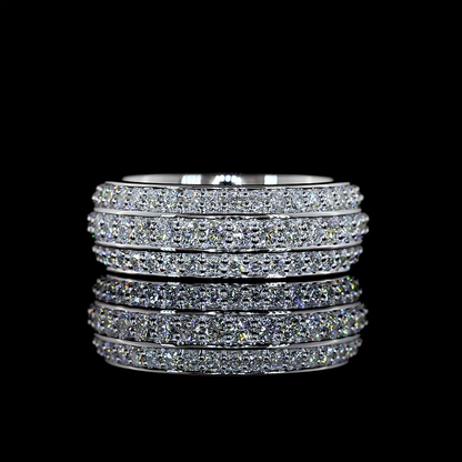 1.97 CTTW Round Lab Diamond Full Eternity (E Color and VS1 Clarity)