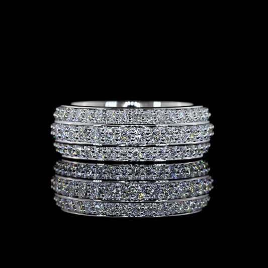 1.97 CTTW Round Lab Diamond Full Eternity (E Color and VS1 Clarity)