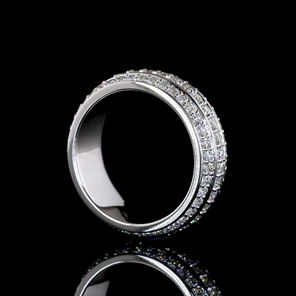 1.97 CTTW Round Lab Diamond Full Eternity (E Color and VS1 Clarity)