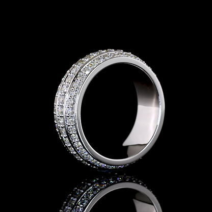 1.97 CTTW Round Lab Diamond Full Eternity (E Color and VS1 Clarity)