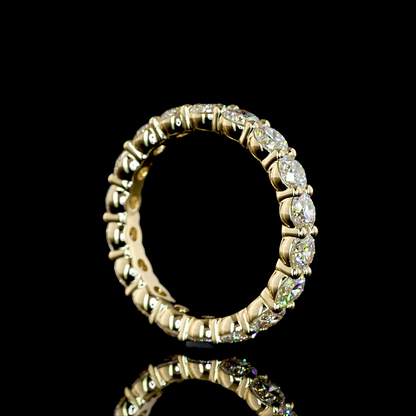 2.83 CTTW Round Lab Grown Diamond Full Eternity Sz. 6 (E Color and VS1 Clarity)