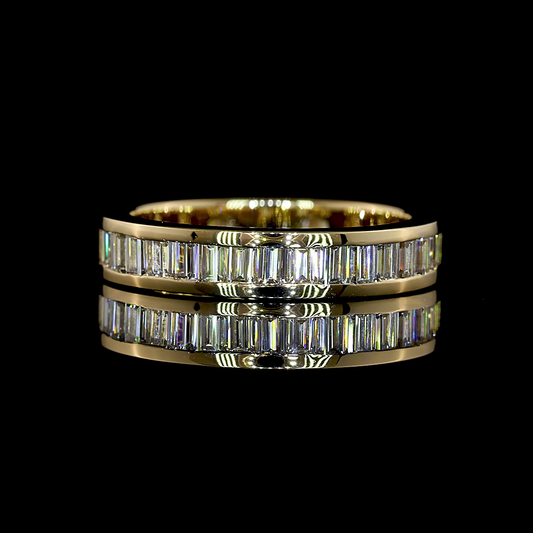 1.81 CTTW Bag Lab Grown Diamond Full Eternity Sz. 5.75 (E Color and VS1 Clarity)