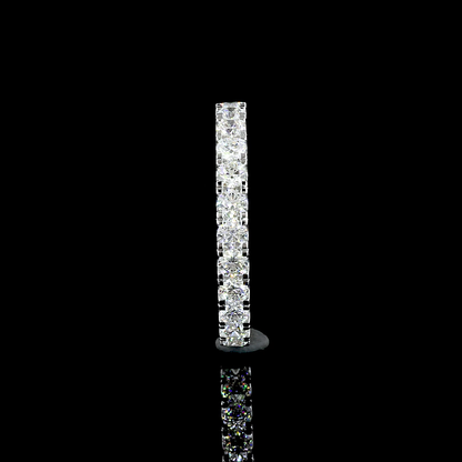 1.71 CTTW Round Lab Grown Diamond Full Eternity Sz. 7 (F Color and SI1 Clarity)