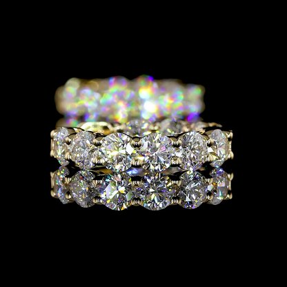 1.87 CTTW Round Lab Diamond Huggies Earring (E Color and VS Clarity)