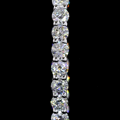 2.99 CTTW Round Lab Diamond Hoops Earring (E Color and VS1 Clarity)