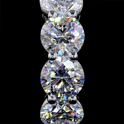 1.94 CTTW Round Lab Diamond Huggies Earring (E Color and VS1 Clarity)