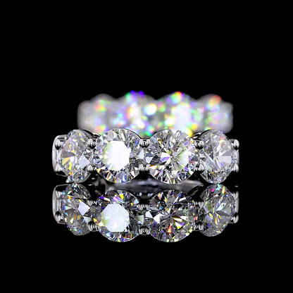 1.94 CTTW Round Lab Diamond Huggies Earring (E Color and VS1 Clarity)