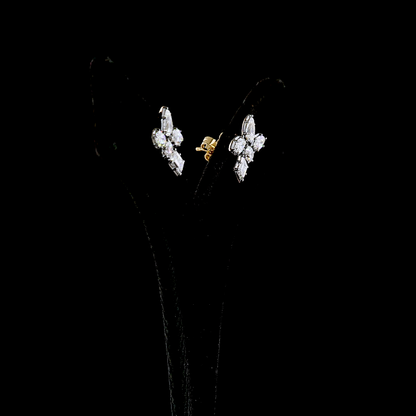 2.36 CTTW MIX Lab Diamond Crawler Earring (E Color and VS1 Clarity)