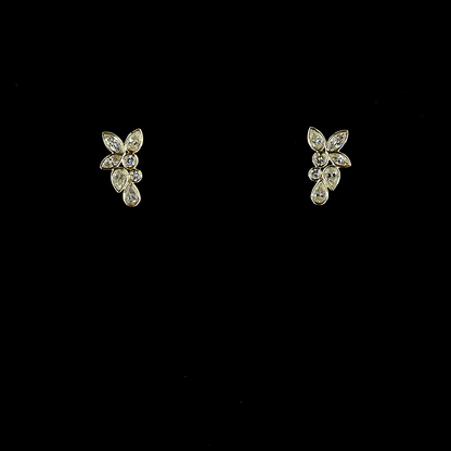 1.14 CTTW MIX Lab Diamond Crawler Earring (G-H Color)