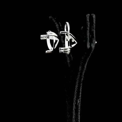 15.25 CTTW Round Lab Diamond Martini Earring 14k White Gold (E Color and VS1 Clarity)