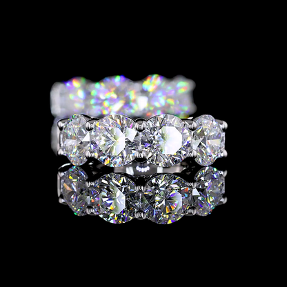 2.99 CTTW Round Lab Diamond Huggies Earring (E Color and VS Clarity)