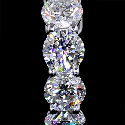 1.97 CTTW Round Lab Diamond Huggies Earring (E Color and VS2 Clarity)