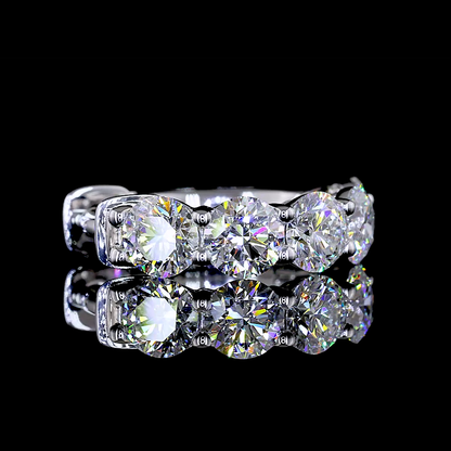 1.97 CTTW Round Lab Diamond Huggies Earring (E Color and VS2 Clarity)