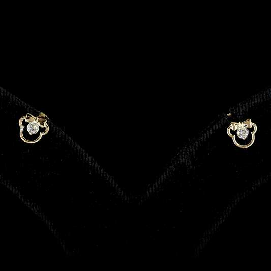 0.11 CTTW Round Lab Diamond Studs Earring