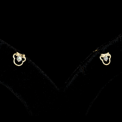 0.11 CTTW Round Lab Diamond Studs Earring