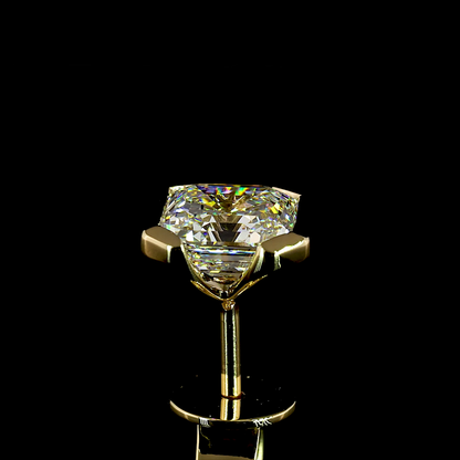 2.05 CTTW Asscher Lab Diamond Studs Earring