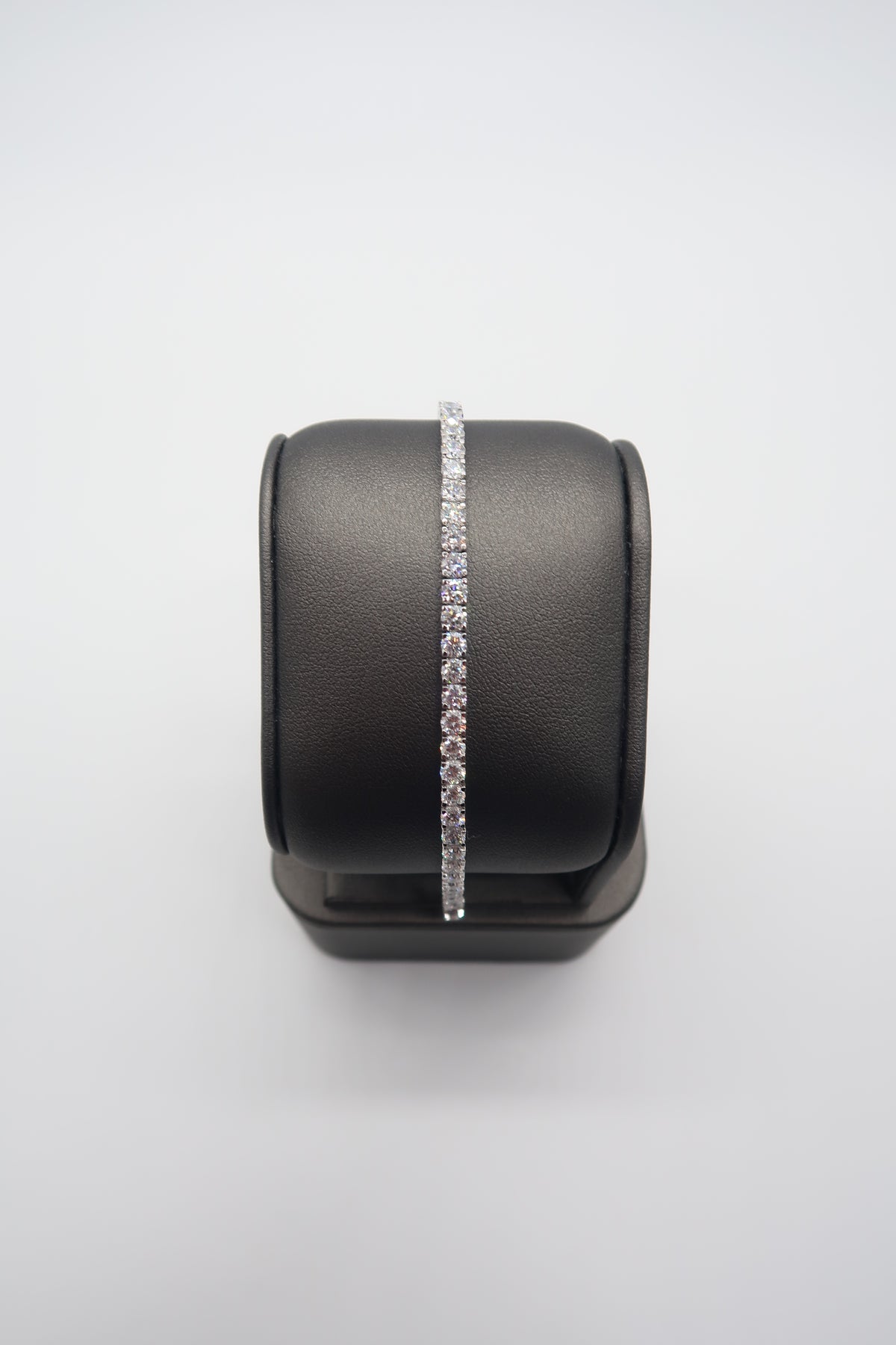 7cttw Lab Grown Round Diamond Tennis Bracelet 7" 14K Gold