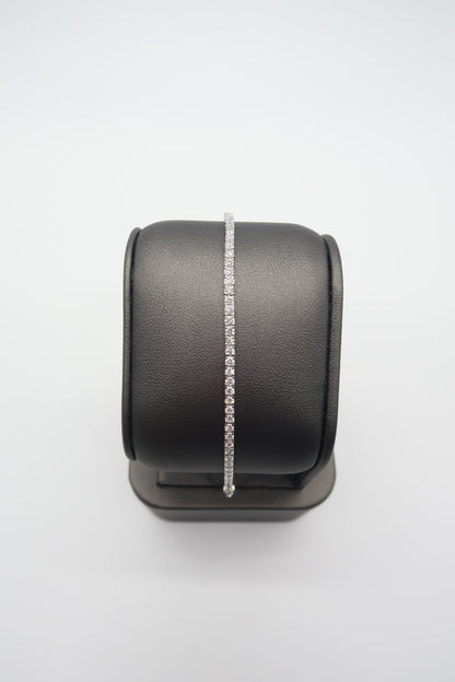 3cttw Lab Grown Diamond Tennis Bracelet 7" 14K White Gold