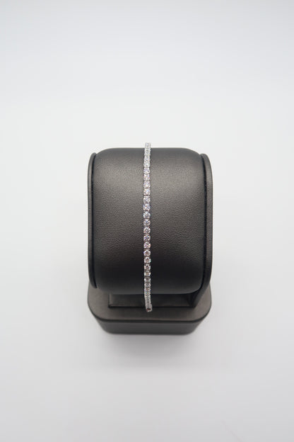 5cttw Lab Grown Diamond Tennis Bracelet 7" 14K White Gold