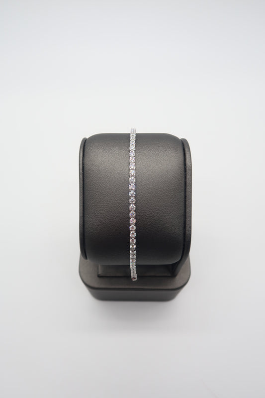 5cttw Lab Grown Diamond Tennis Bracelet 7" 14K White Gold