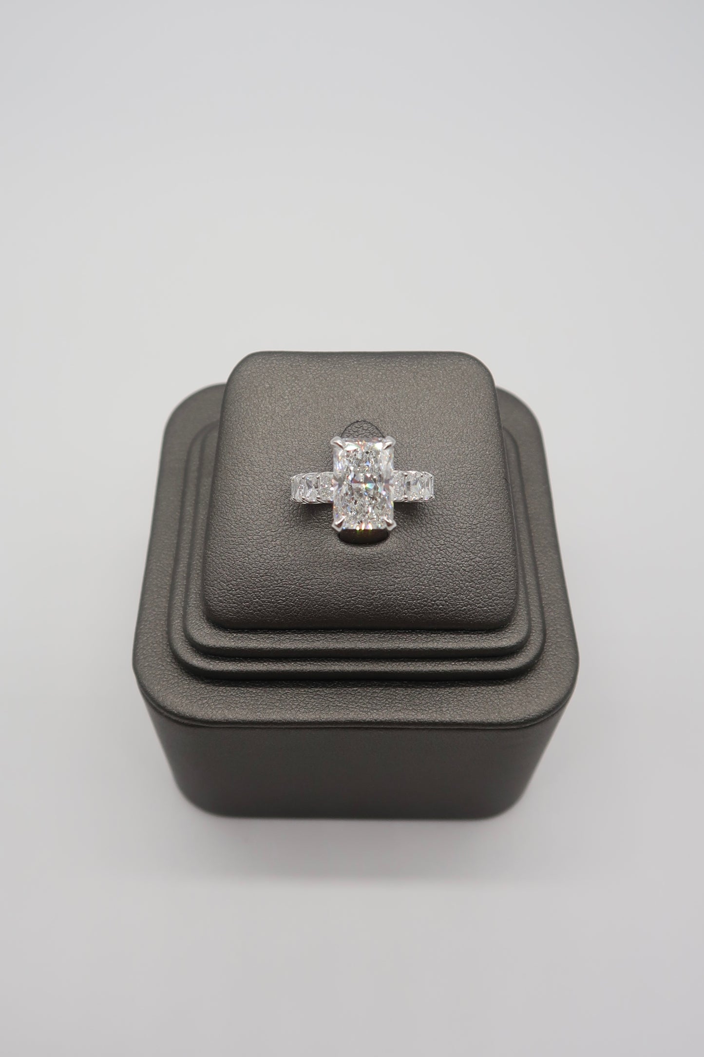 2CT Radiant Lucida Engagement Ring Design Concept