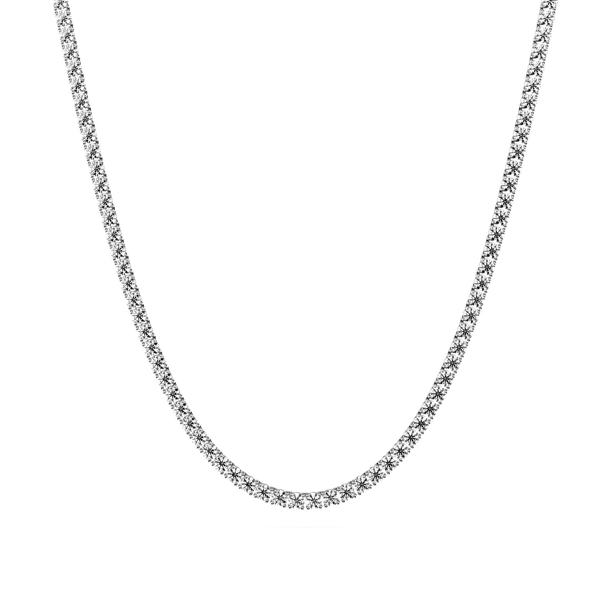 Made to Order Lab Grown Diamond Tennis Chain Necklace