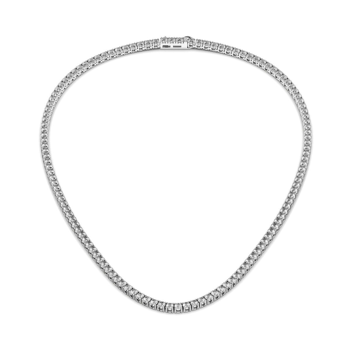 Made to Order Lab Grown Diamond Tennis Chain Necklace