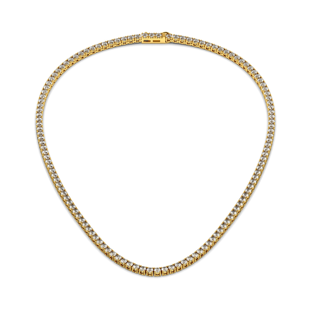 Made to Order Lab Grown Diamond Tennis Chain Necklace