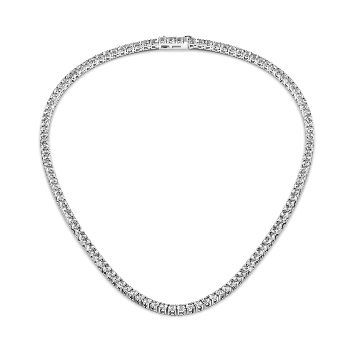 Made to Order Lab Grown Diamond Tennis Chain Necklace