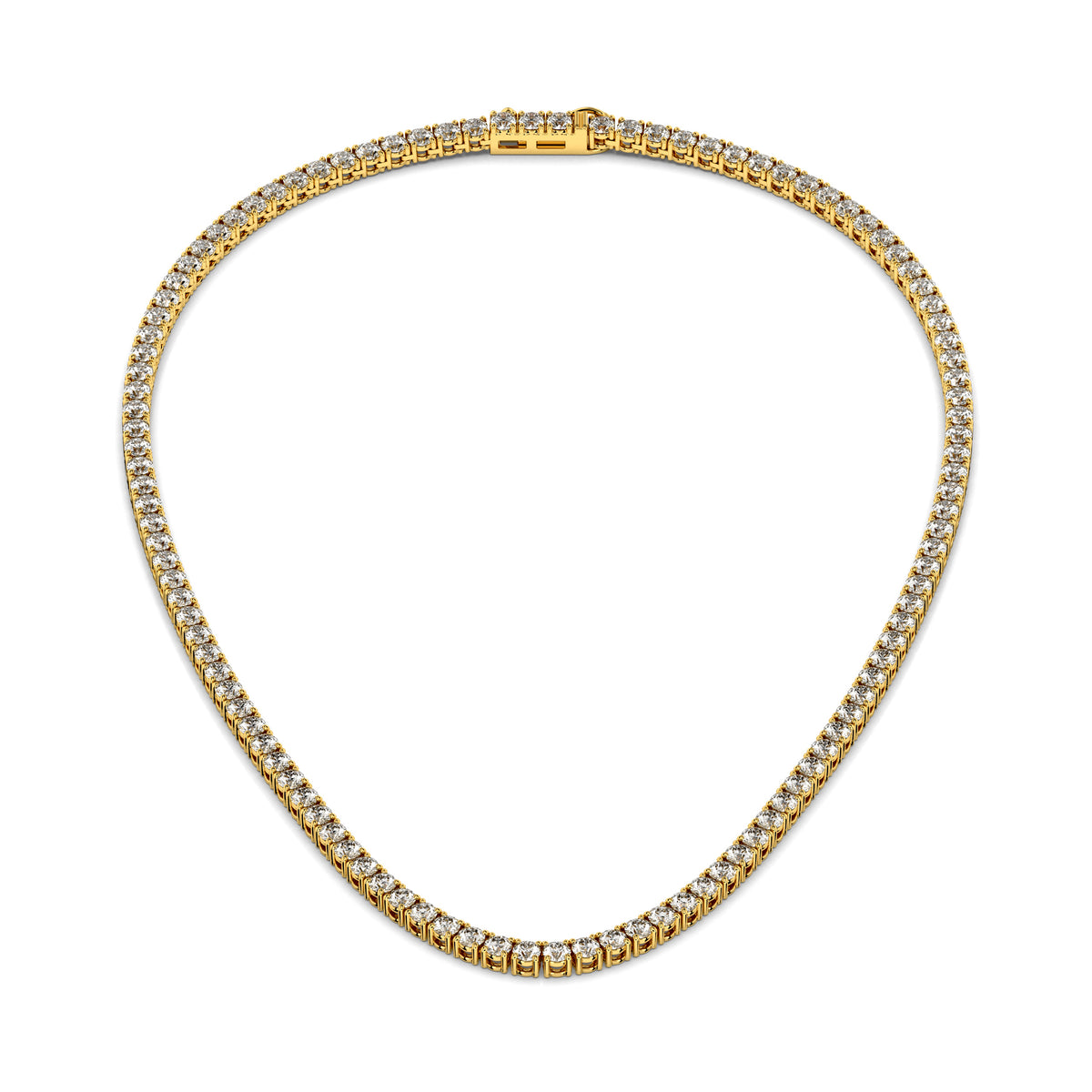 Made to Order Lab Grown Diamond Tennis Chain Necklace