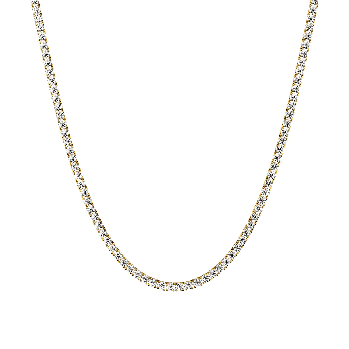 Made to Order Lab Grown Diamond Tennis Chain Necklace