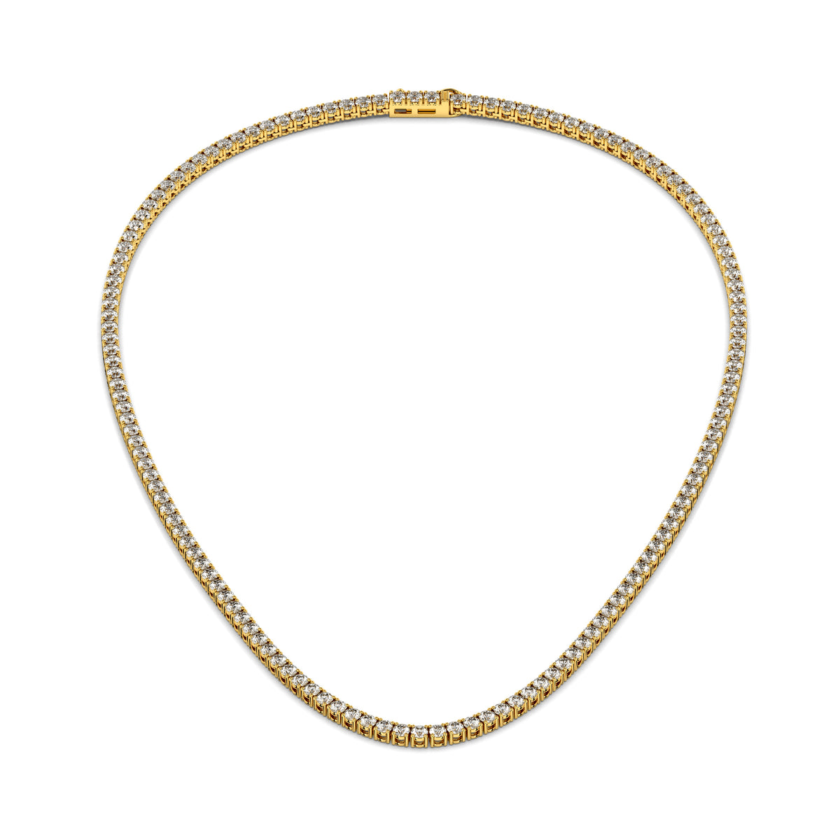 Made to Order Lab Grown Diamond Tennis Chain Necklace