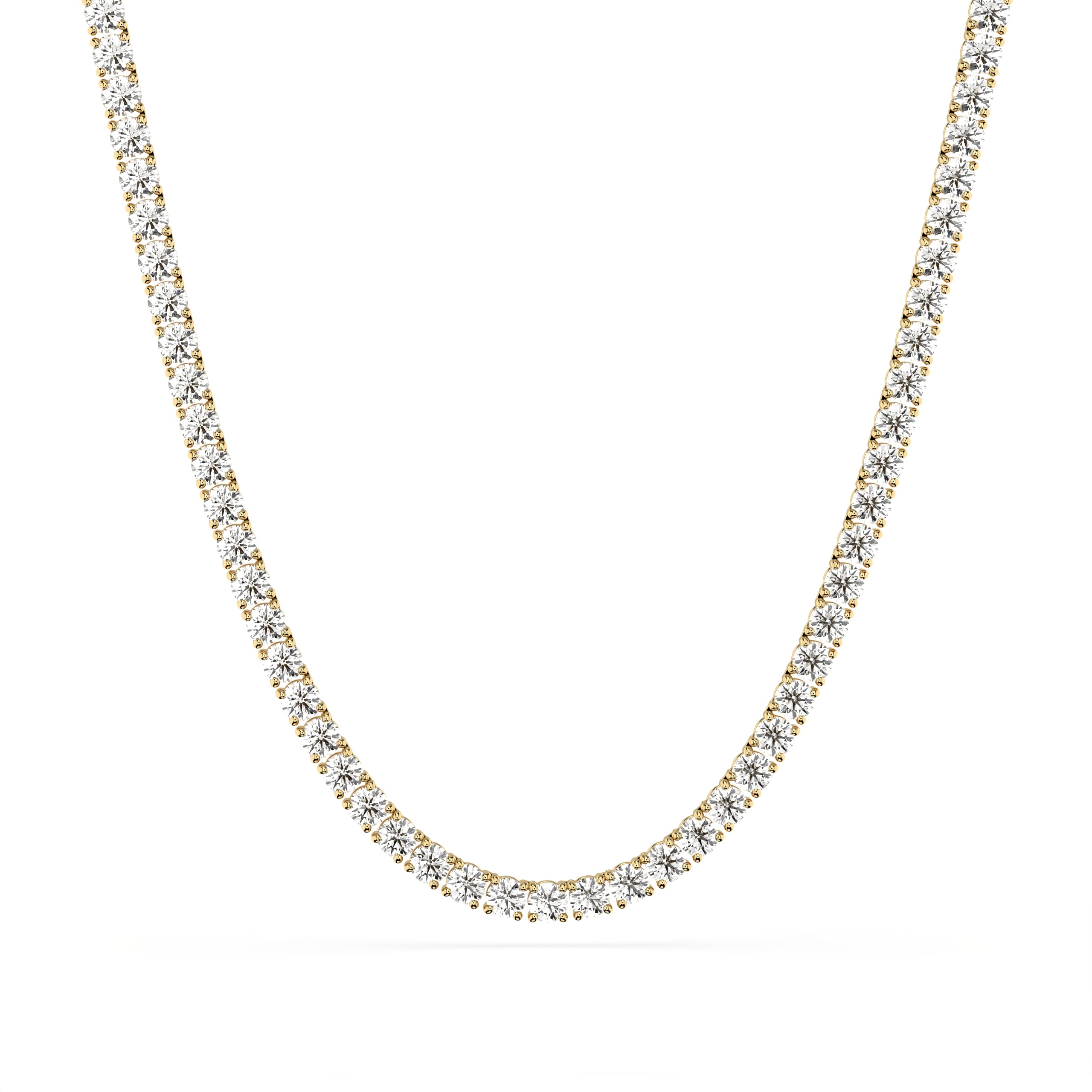 Lab Diamond Chain Made to Order Lab Grown Diamond Tennis Chains – Jewelry Spot USA