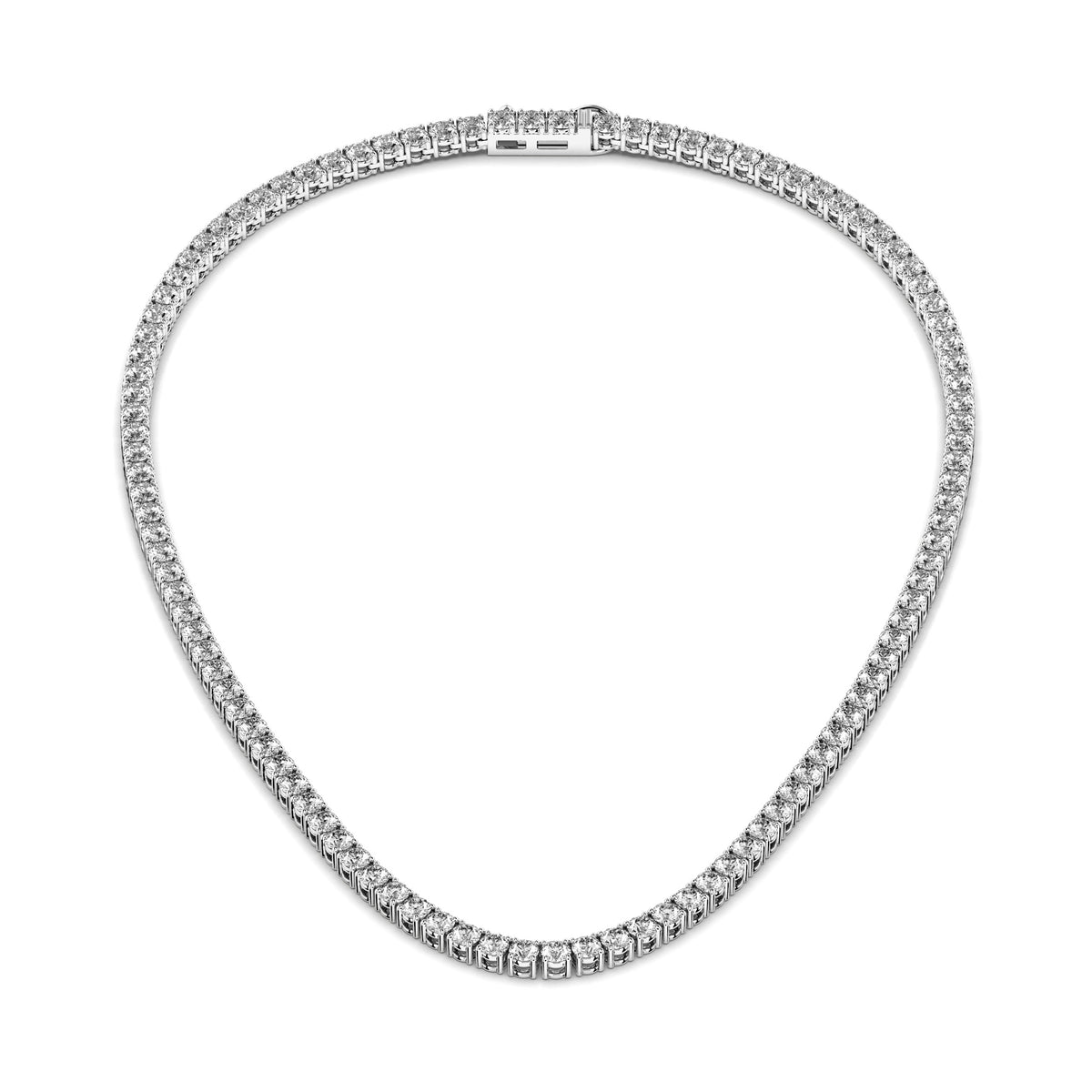 Made to Order Lab Grown Diamond Tennis Chain Necklace