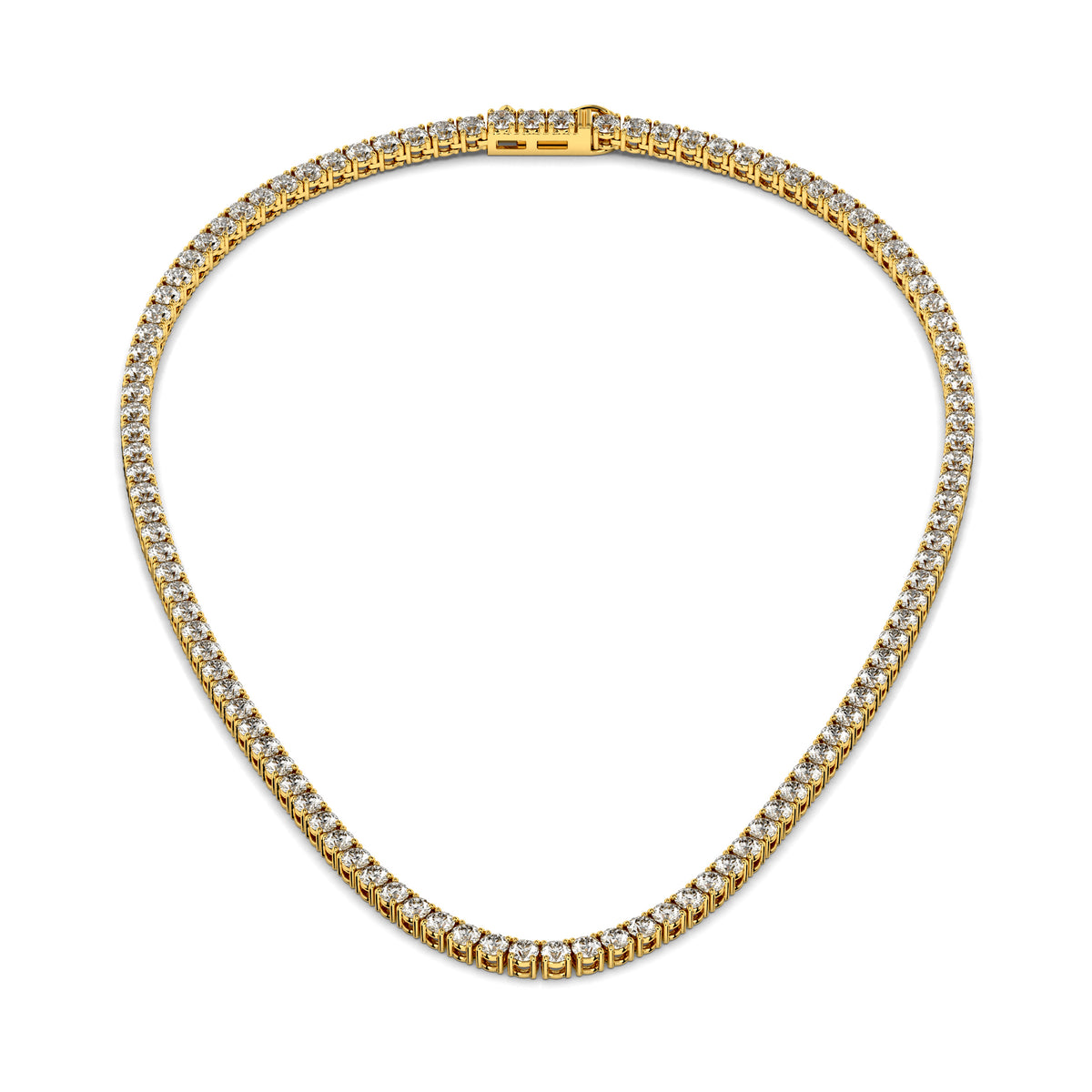 Made to Order Lab Grown Diamond Tennis Chain Necklace