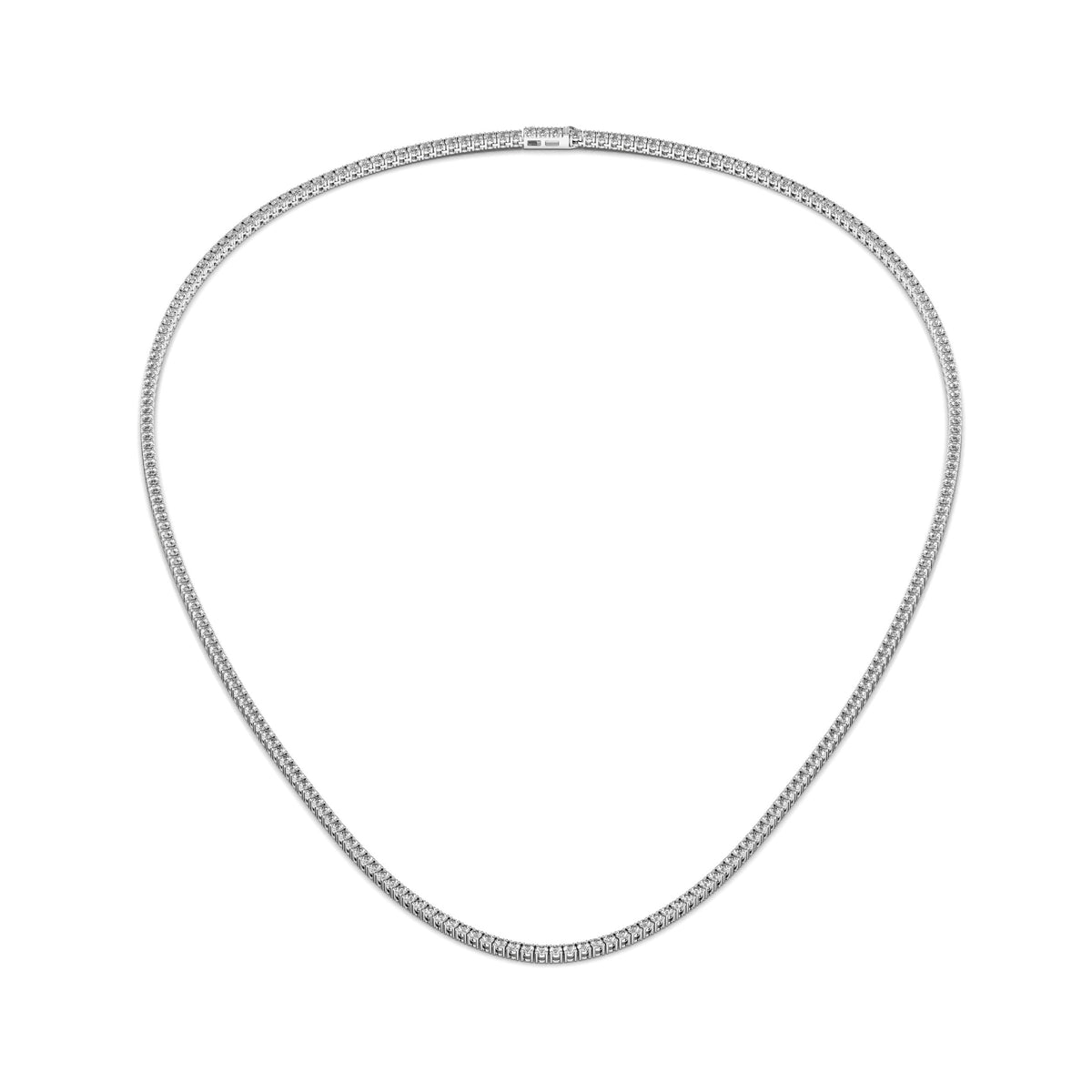 Made to Order Lab Grown Diamond Tennis Chain Necklace