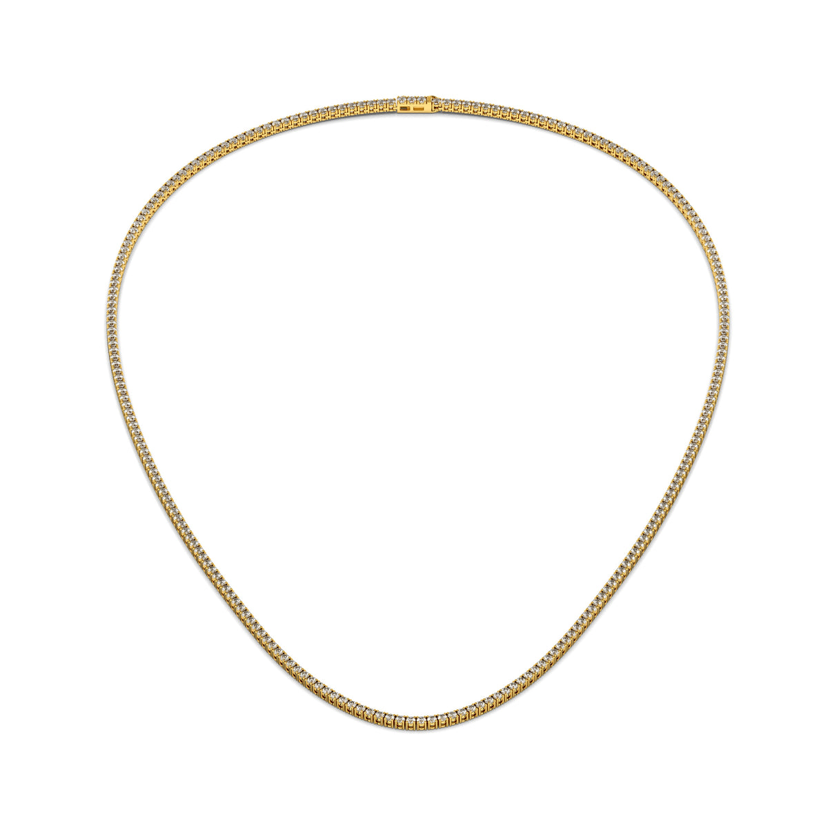 Made to Order Lab Grown Diamond Tennis Chain Necklace