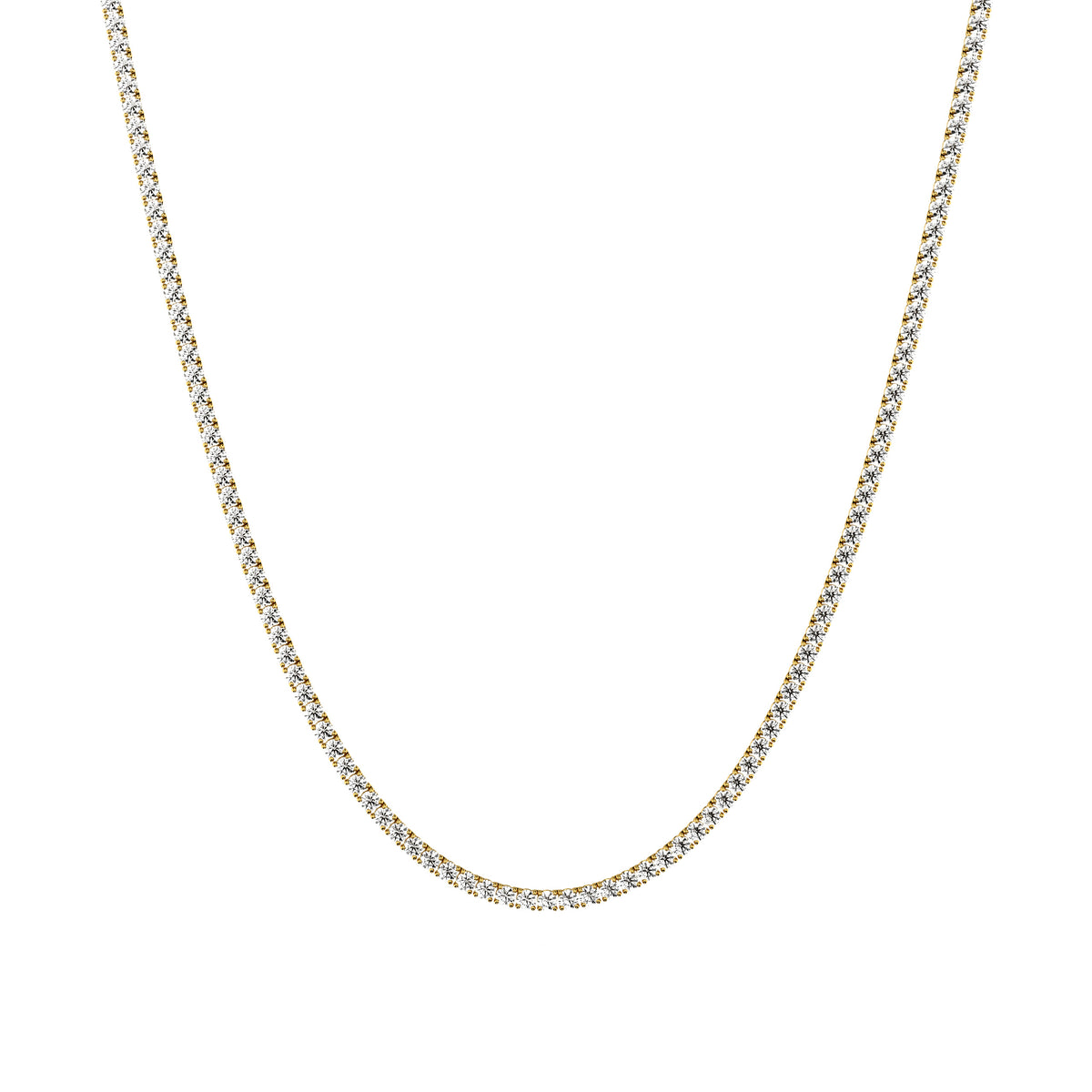 Made to Order Lab Grown Diamond Tennis Chain Necklace