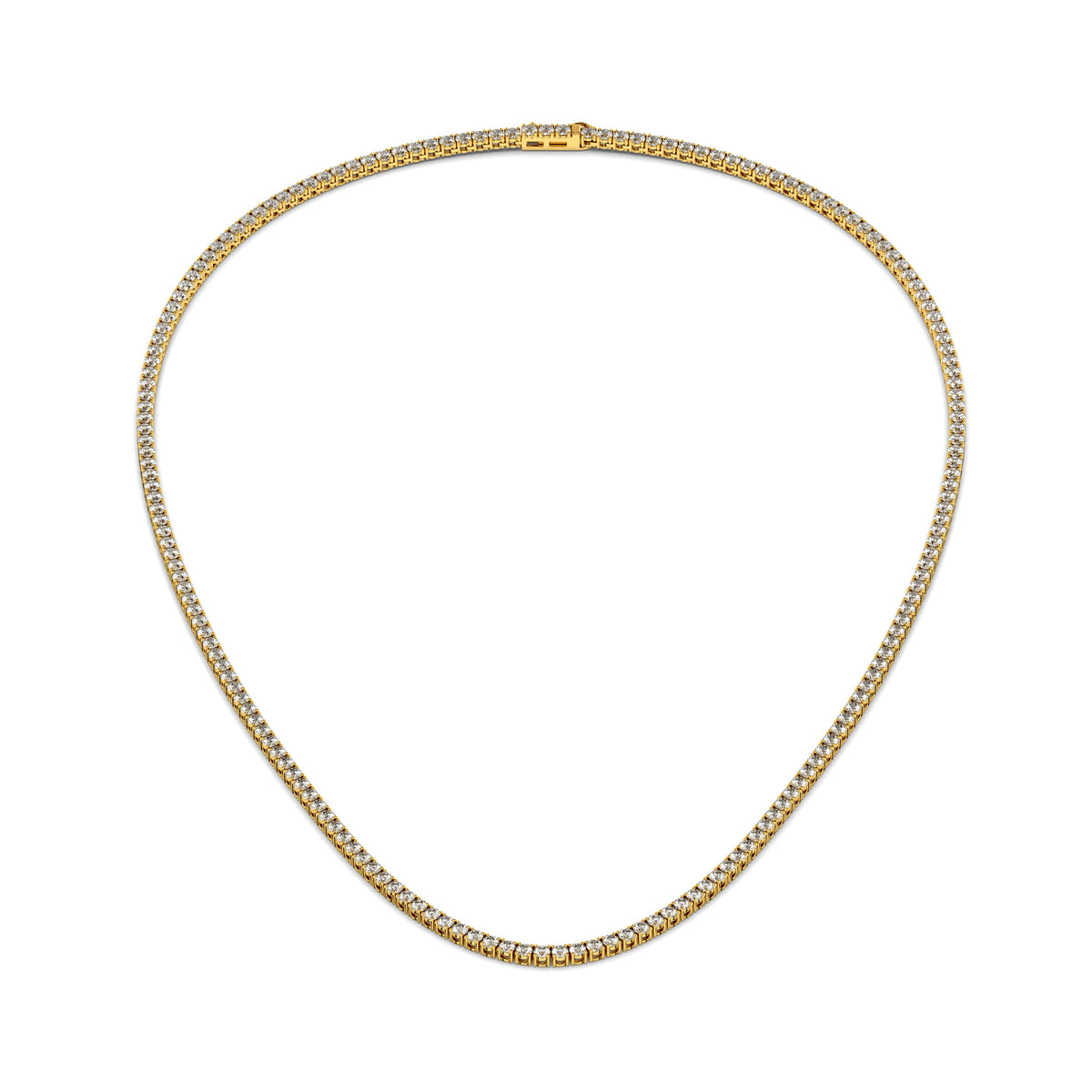 Made to Order Lab Grown Diamond Tennis Chain Necklace
