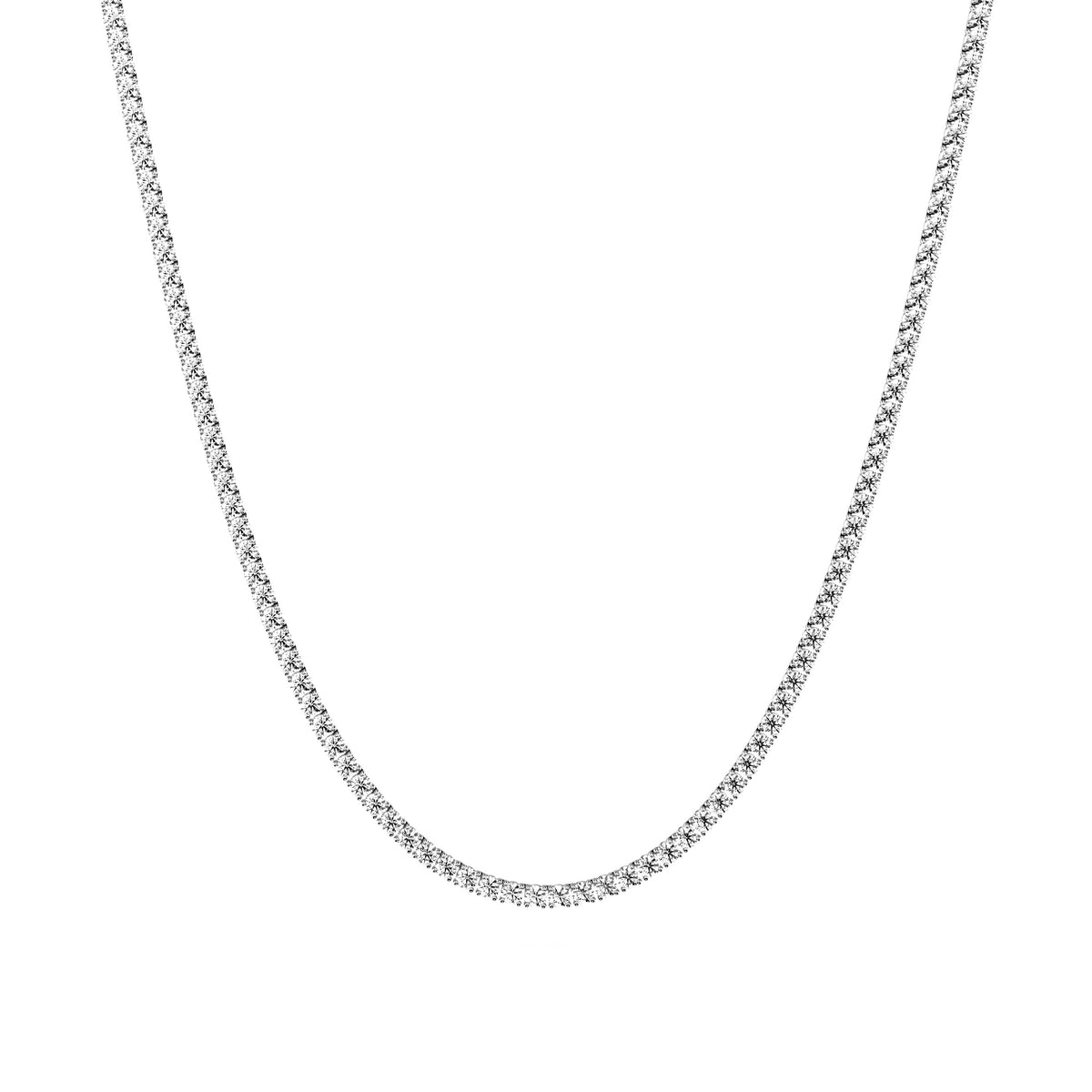 Made to Order Lab Grown Diamond Tennis Chain Necklace