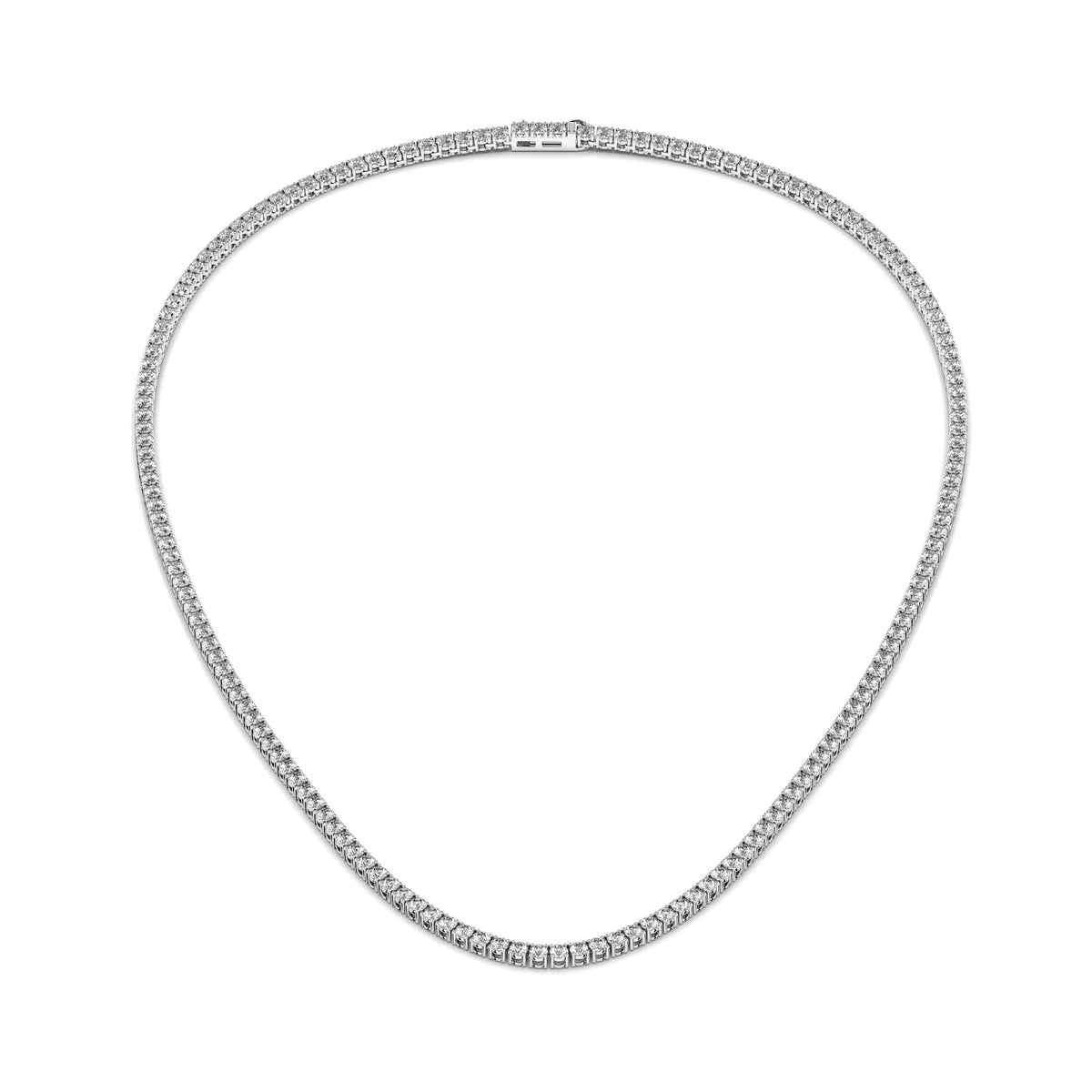 Made to Order Lab Grown Diamond Tennis Chain Necklace