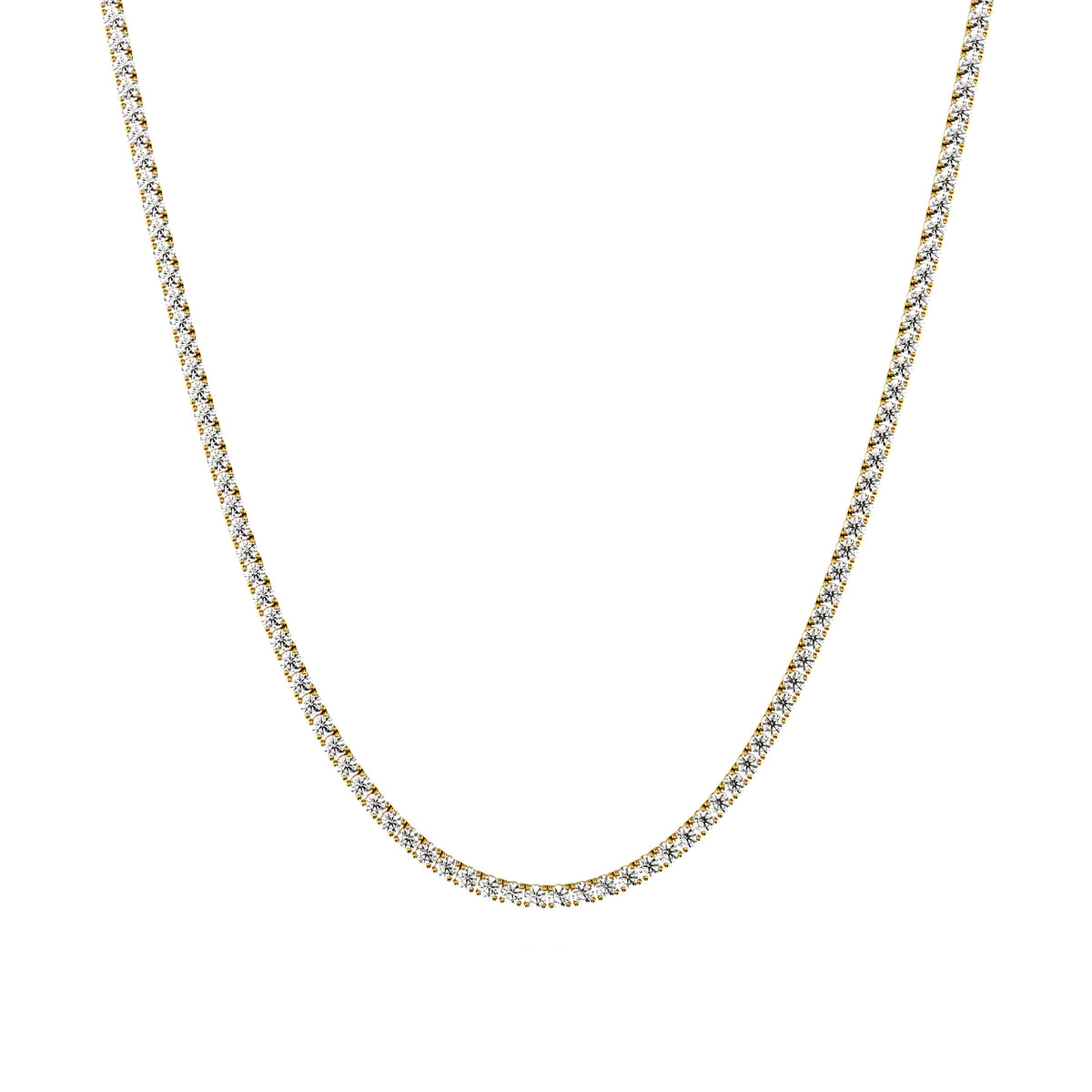 Made to Order Lab Grown Diamond Tennis Chain Necklace