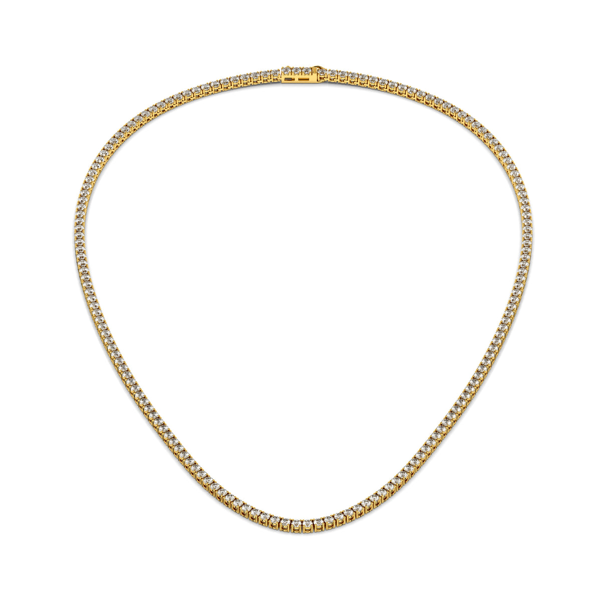 Made to Order Lab Grown Diamond Tennis Chain Necklace