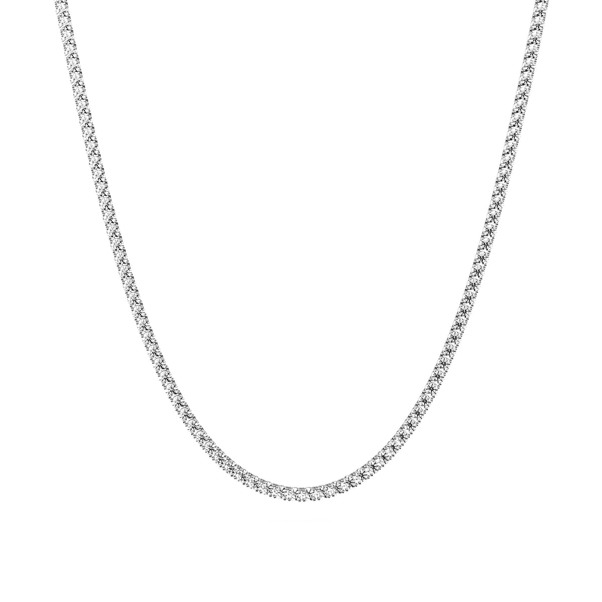 Made to Order Lab Grown Diamond Tennis Chain Necklace