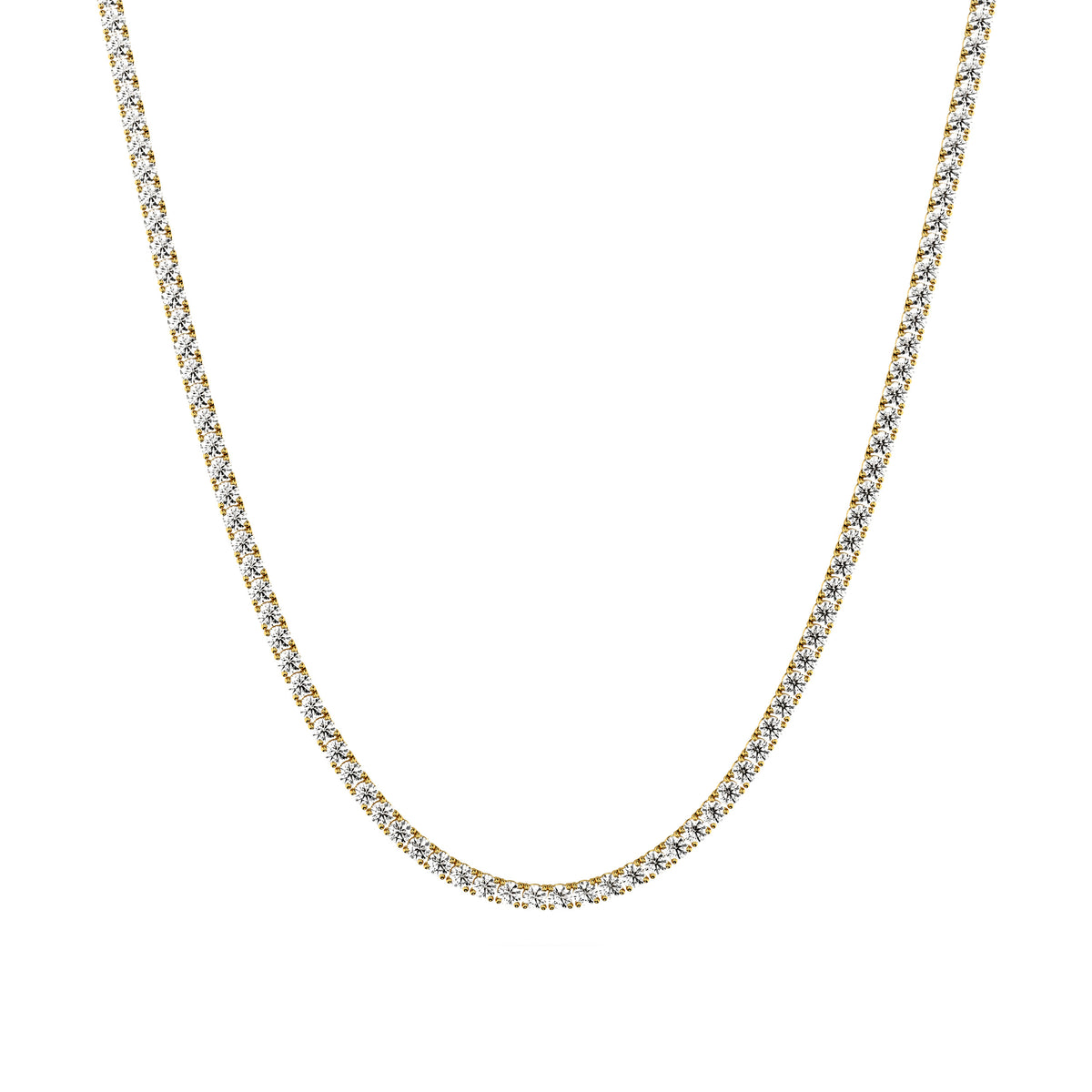 Made to Order Lab Grown Diamond Tennis Chain Necklace