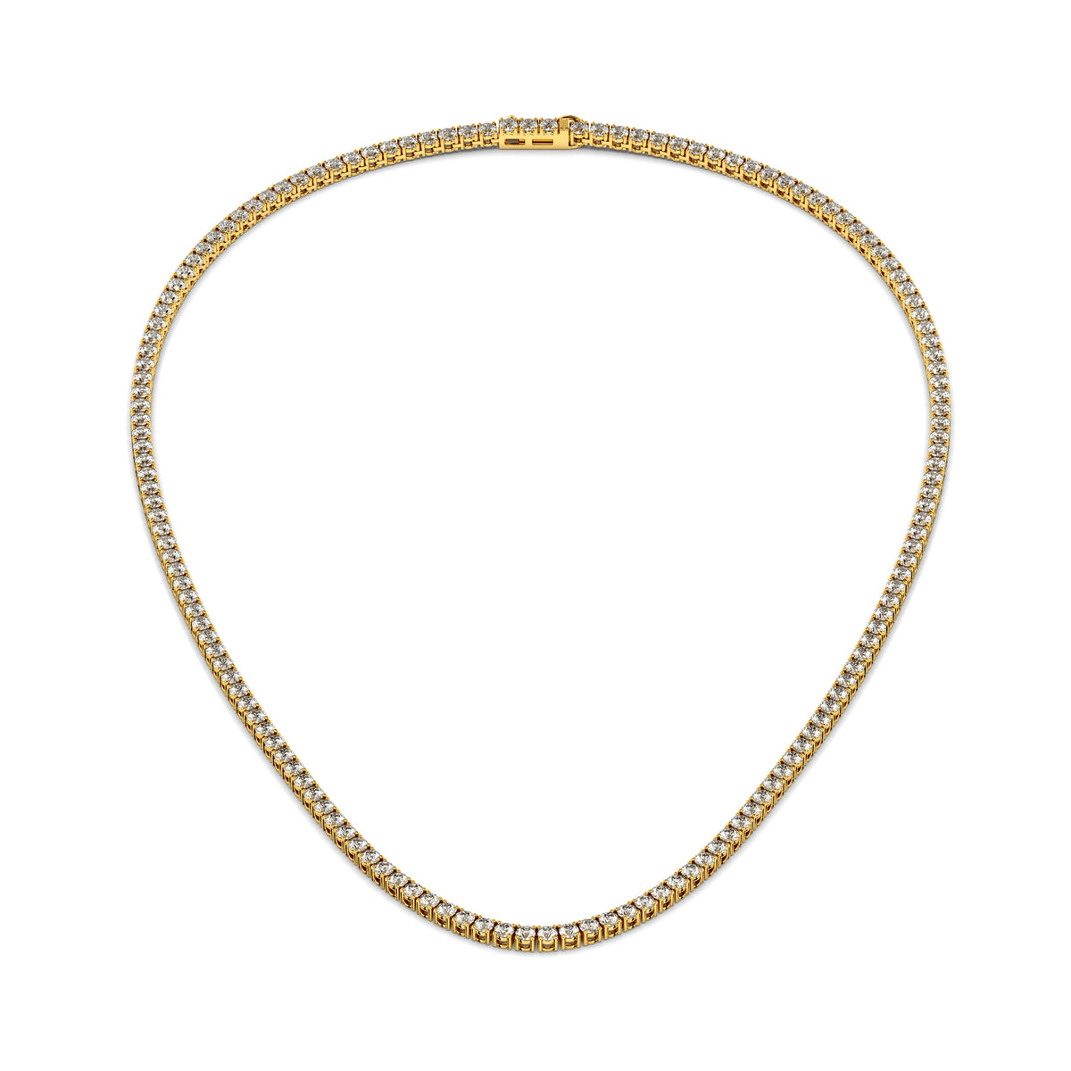 Made to Order Lab Grown Diamond Tennis Chain Necklace