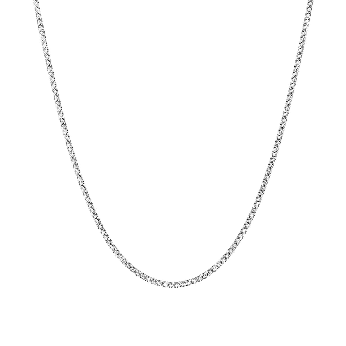 Made to Order Lab Grown Diamond Tennis Chain Necklace