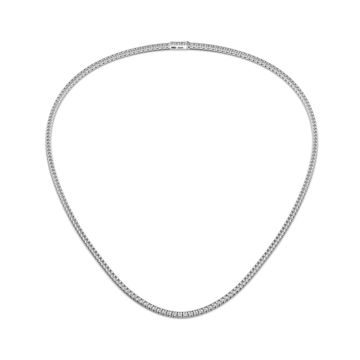 Made to Order Lab Grown Diamond Tennis Chain Necklace